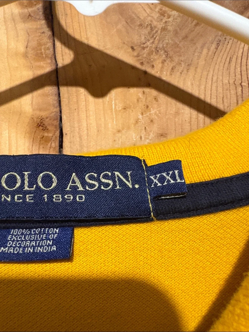Polo by Ralph Lauren Bright Yellow Polo with Navy Accents & Pony